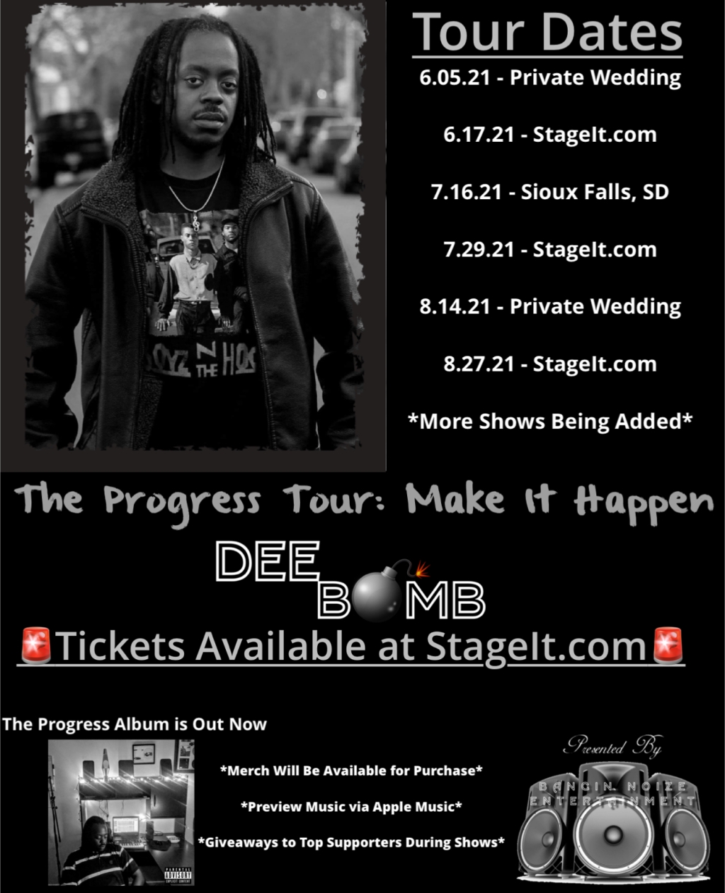 Dee Bomb Announces The Progress Tour